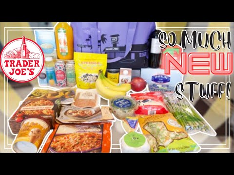 TRADER JOE'S NEW & SPRING SEASONAL ITEMS + A NEW BAG!