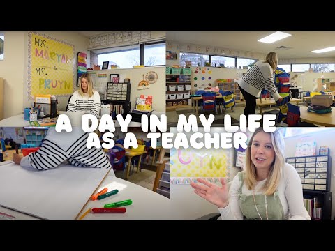 A FULL DAY IN MY LIFE AS A KINDERGARTEN TEACHER | Morning to night | A detailed look at our day