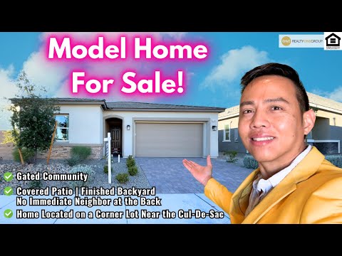 Las Vegas Model Home for Sale by Richmond American Homes