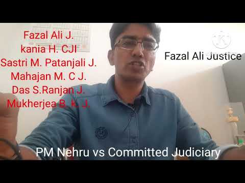 Starting of committed ( Yes Man) Judiciary during PM Nehru??