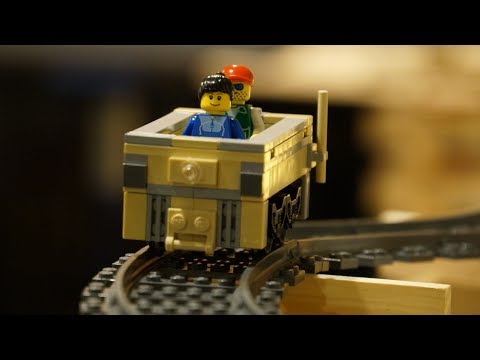 Huge Lego Roller Coaster