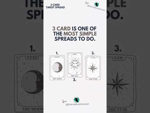 How To Do a 3 Card Tarot Reading #Shorts