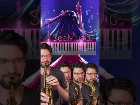 Anime Sax Quartet Music #saxophone #yoasobi #anime #jpop