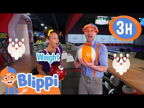 Bowling with Blippi and Meekah: A Strike of Fun! | Blippi | Kids TV Shows