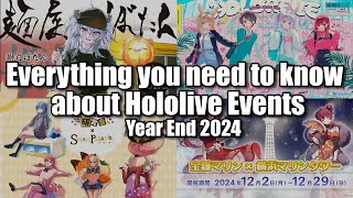 Everything you need to know about Hololive Events Year End 2024