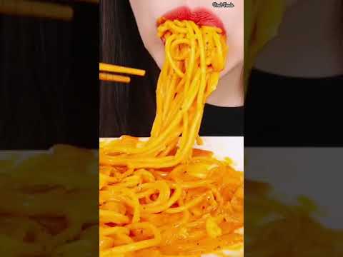 Asmr Eating Carbo Fire Noodles 🔥😍#shorts