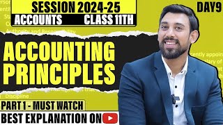 Accounting Principles | Class 11 | Accountancy | Chapter 3 | Part 1