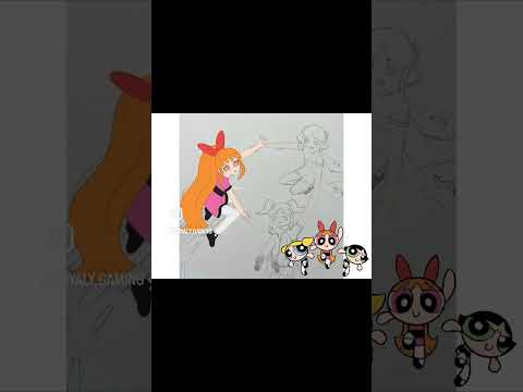 Digital Art Timelapse | The Powerpuff Girls fanart