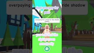 adopt me tips 2 #roblox #trends #adoptme #adoptmepets #adoptmeroblox #adoptmebuying #fypシ #fyp #edit