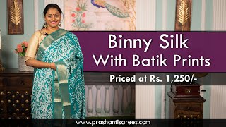 Binny Silk Sarees | Prashanti | 16 Nov 2023