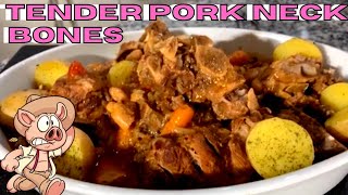 Tender Pork Neck Bones Recipe