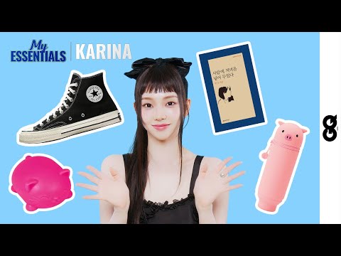 [ENG/마이에센셜] 이렇게 해도 저렇게 해도 예쁜 카리나의 가방 속 (KARINA, 카리나, aespa, 에스파, CONVERSE, 컨버스)