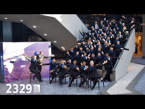 UNITED Class 2329 Flight Attendant Graduation