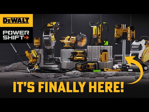 DEWALT POWERSHIFT Cordless Line is Finally Here!