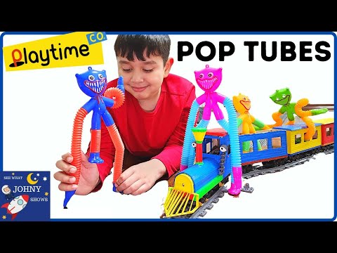 Poppy Playtime Huggy Wuggy Pop Tubes Kissy Missy Pop Tubes Project Playtime