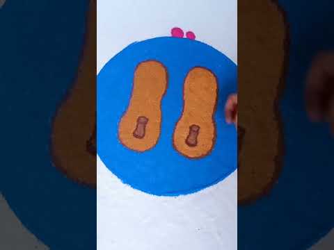 Datta Jayanti Special  Rangoli #shorts #shortvideo #rangoli #shortsfeed