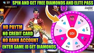 How to get free Diamonds without paytm || How to get free Elite pass | ngz