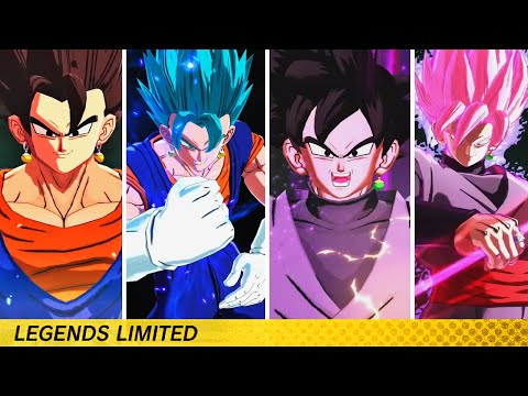 (2024) NEW Transforming LF Vegito Blue & Rose Goku Black GAMEPLAY REVEAL! - Dragon Ball Legends