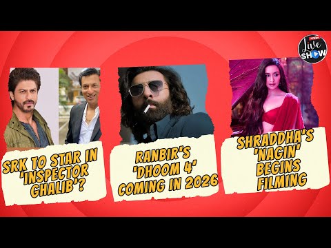 Zoom LIVE Show: SRK to STAR in 'Inspector Ghalib'? | Shraddha Kapoor's 'Nagin' BEGINS filming