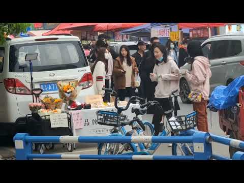 武汉大学生的商业街一 栗庙新村