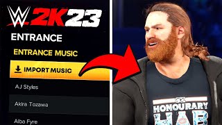 How To Import CUSTOM Music WWE 2K23!