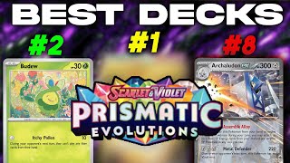 Top 10 Pokemon TCG decks Prismatic Evolutions