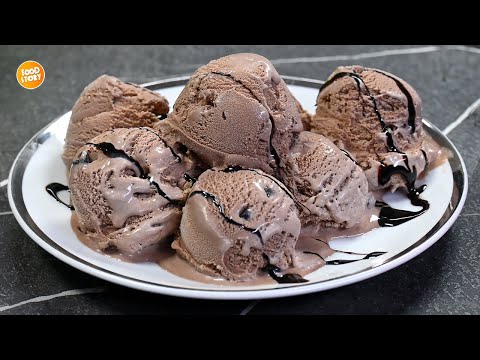 Authentic Chocolate Ice Cream Recipe,Summer Special Homemade Ice-cream Recipe by Samina Food Story