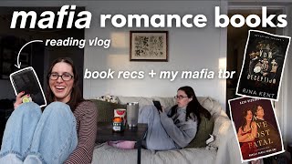 Mafia romance books 🥀 Book recs + my TBR, reading Rina Kent for the first time, etc. [extra vlogmas]