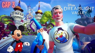 como desbloquear el castillo de sueños disney dreamlght valley capitulo 3 gameplay español