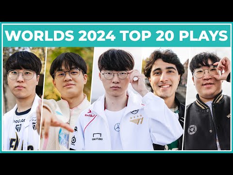 Top 20 Best Plays | Worlds 2024 Knockout Stage