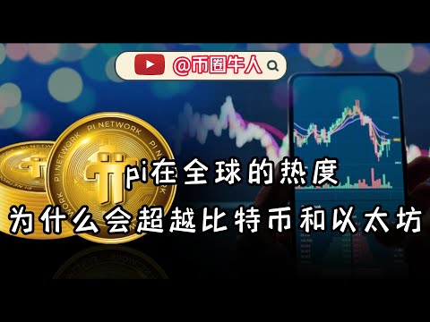 pi在全球的熱度為什麼會超越比特幣和以太坊？ Why does the popularity of pi surpass Bitcoin and Ethereum in the world?