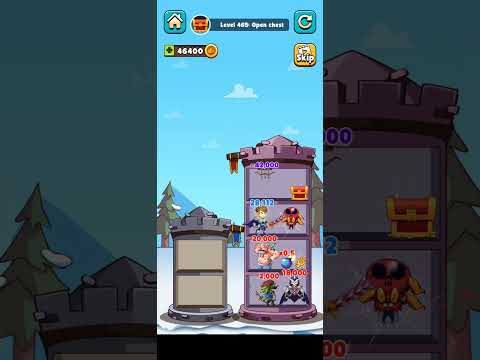 Max Level Hero Tower War All Levels New Update Android , ios Shorts # 465