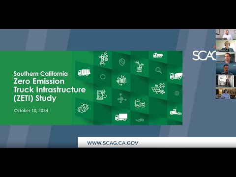 Southern California Zero Emission Truck Infrastructure Study Technical Advisory Committee Meeting #5