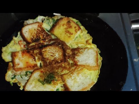 oily bread omelette recipe |#kirancookingforyou #shorts