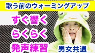 【発声練習】10分で楽に声が出る発声練習を解説します！ボイトレ初心者はここから始めよう！【初心者向け基礎講座】