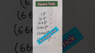 Square Trick #shorts#yrshorts#maths#mathhacks#mathtricks#squaretricks#mathshortcuts#square#education