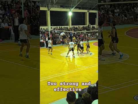 Strong spike and very effective #volleyball #highlights #game