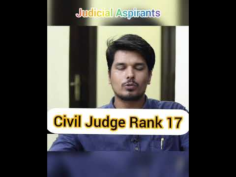 Target Civil judge l अगर Bare Act याद न हो l Rank 17 Judge l Judicial Aspirants l Judge Motivation