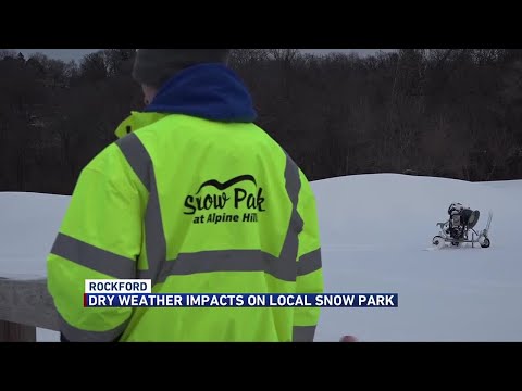 Dry weather impacts on Rockford snow park