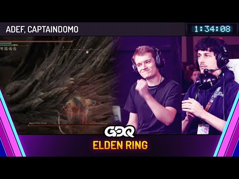 Elden Ring by adef and CaptainDomo in 1:34:08 - Awesome Games Done Quick 2025