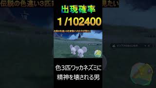 【ポケモンSV】全ての時間を色違い3匹家族イッカネズミのために捧げた結果...