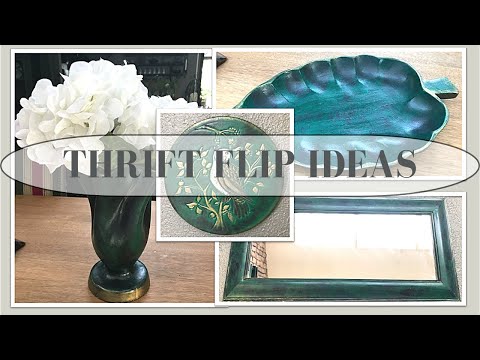 THRIFT FLIP IDEAS  IN EMERALD GREEN I- GIVING MY LIVING SPACE A MORE COHESIVE LOOK