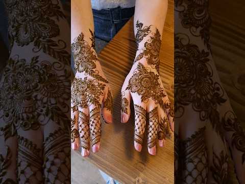 Bridal henna Process 👰‍♂🌹 #bridalhenna #henna #mehndi