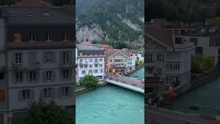 Beautiful morning 🌅 view Interlaken in Switzerland