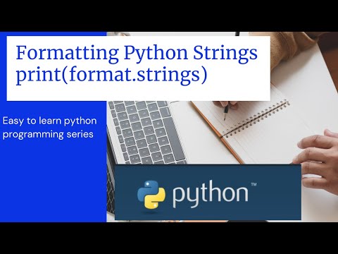 Python Coding Formatting String Variables