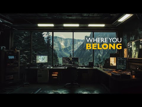 Where You Belong | Dark Ambient Focus Music 4K [ALONE]