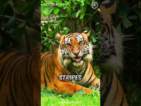 The unexpected reason why tigers have stripes 🐯