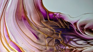 'Serenity' ~ Bloomswipe/Scoop & Drag Technique ~ Fluid Art (182)