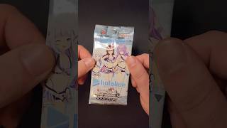 Pulling Waifus Day 11! #shorts #vtuber #hololive #tradingcards #anime #cards #tcg #waifu #otaku