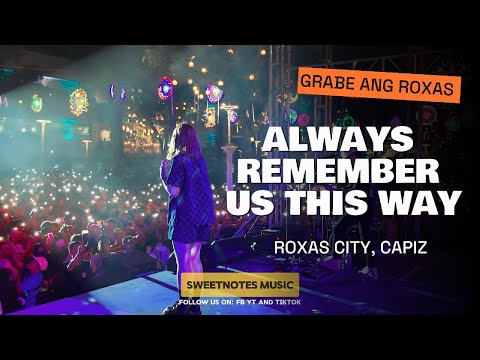 Always Remember Us This Way - Lady Gaga | Sweetnotes Live @ Roxas City Capiz